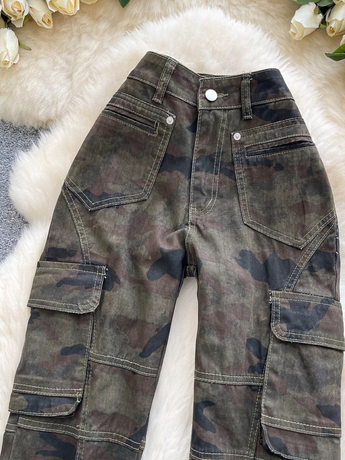 At my best camo jeans JN163 images